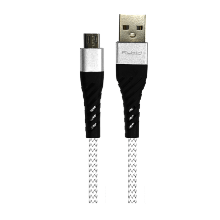 สายชาร์จมือถือ SONAR FLYBIRD MICRO USB รุ่น PC-1011 สีขาว_1